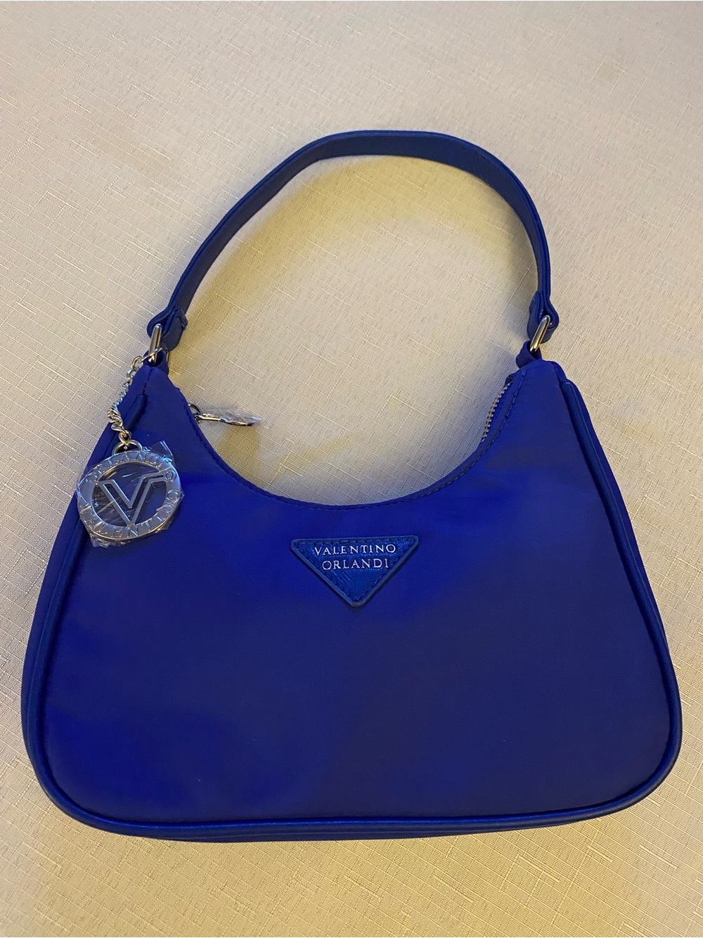 Valentino Orlandi Cobalt Blue Shoulder Bag